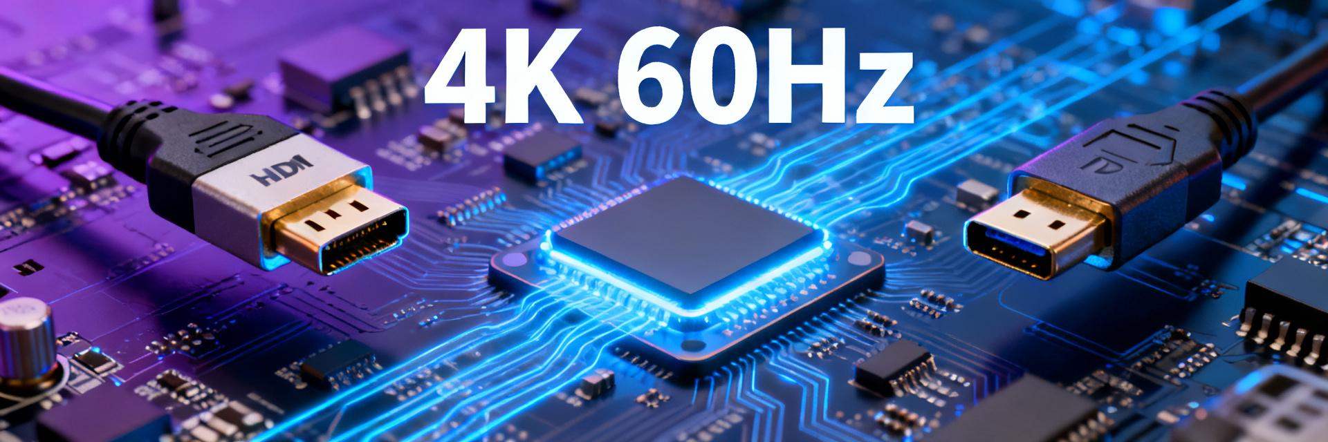 اختبار رقاقة HDMI إلى DP النشطة: مخطط طوبولوجيا تحويل بروتوكول الارتباط