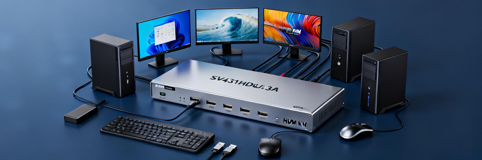 实测SV431HDU3A2：4端口HDMI KVM切换器性能与实用性深度评测