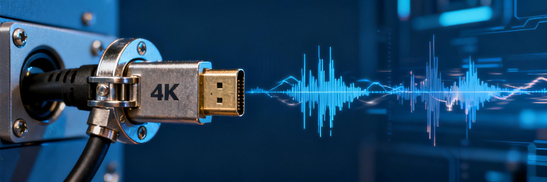 Analyse de la structure d'application industrielle du câble DisplayPort pour montage sur panneau 4K DPPNLFM3PW